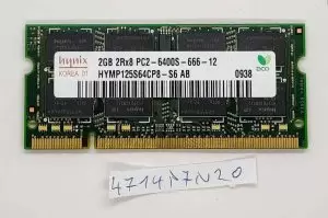 HYNIX 2GB PC2-6400S 2Rx8 Memory HYMP125S64CP8