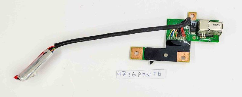 Lenovo ThinkPad T400 USB Port Board 44C4060 with Cable