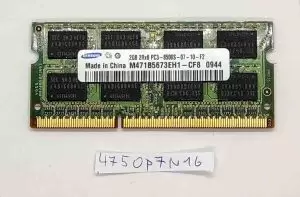 Samsung 2GB DDR3 RAM SODIMM M471B5673FH1-CF8