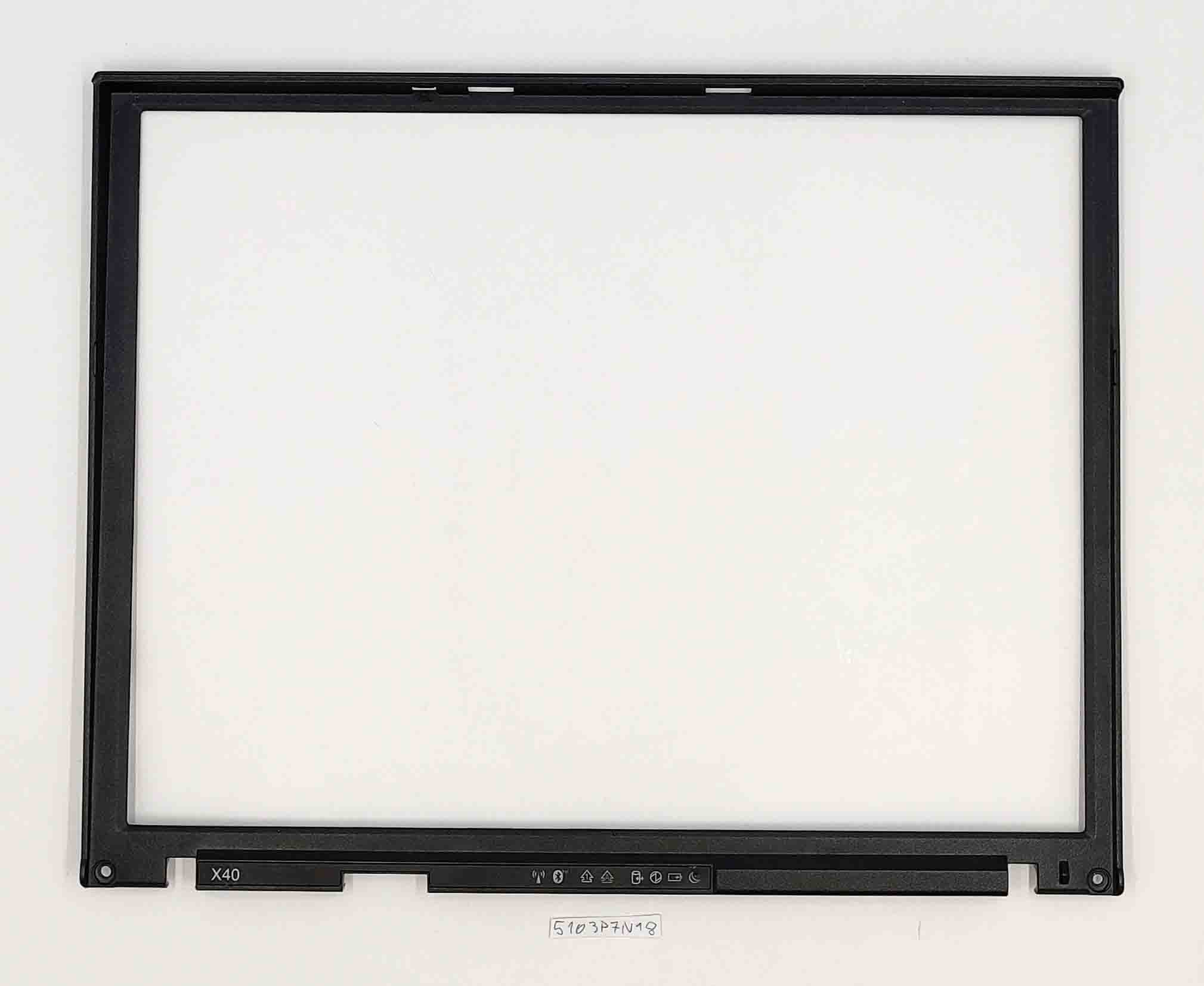 Lenovo ThinkPad X40 LCD Bezel – Genuine Replacement Bezel Frame for ...