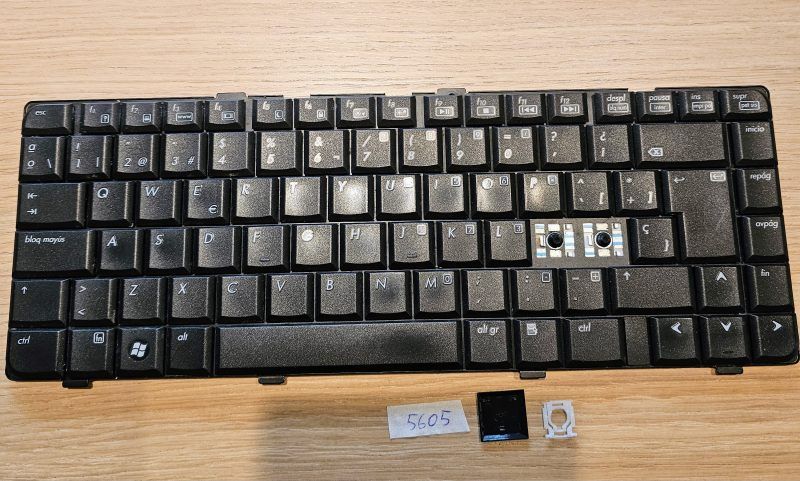 HP Pavilion DV6000 Series Keyboard Key Replacement AEAT1P00110 Non-Backlit