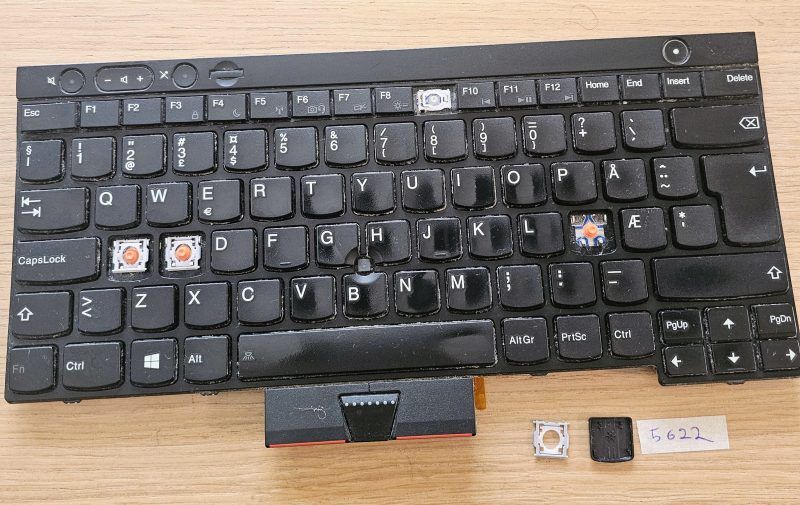 Lenovo ThinkPad T430/T530/X230 Keyboard Key - Backlit (04X1201, 0C01980)