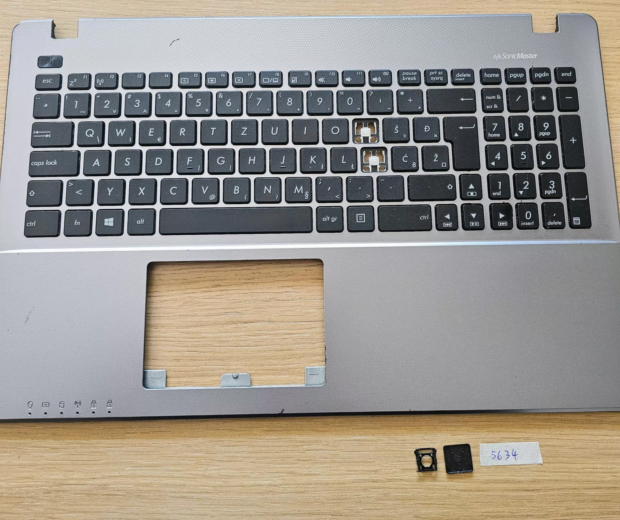 ASUS Keyboard Key Replacement - Non-Backlit (0KNB0-5600US00, 0KN1-291US12)