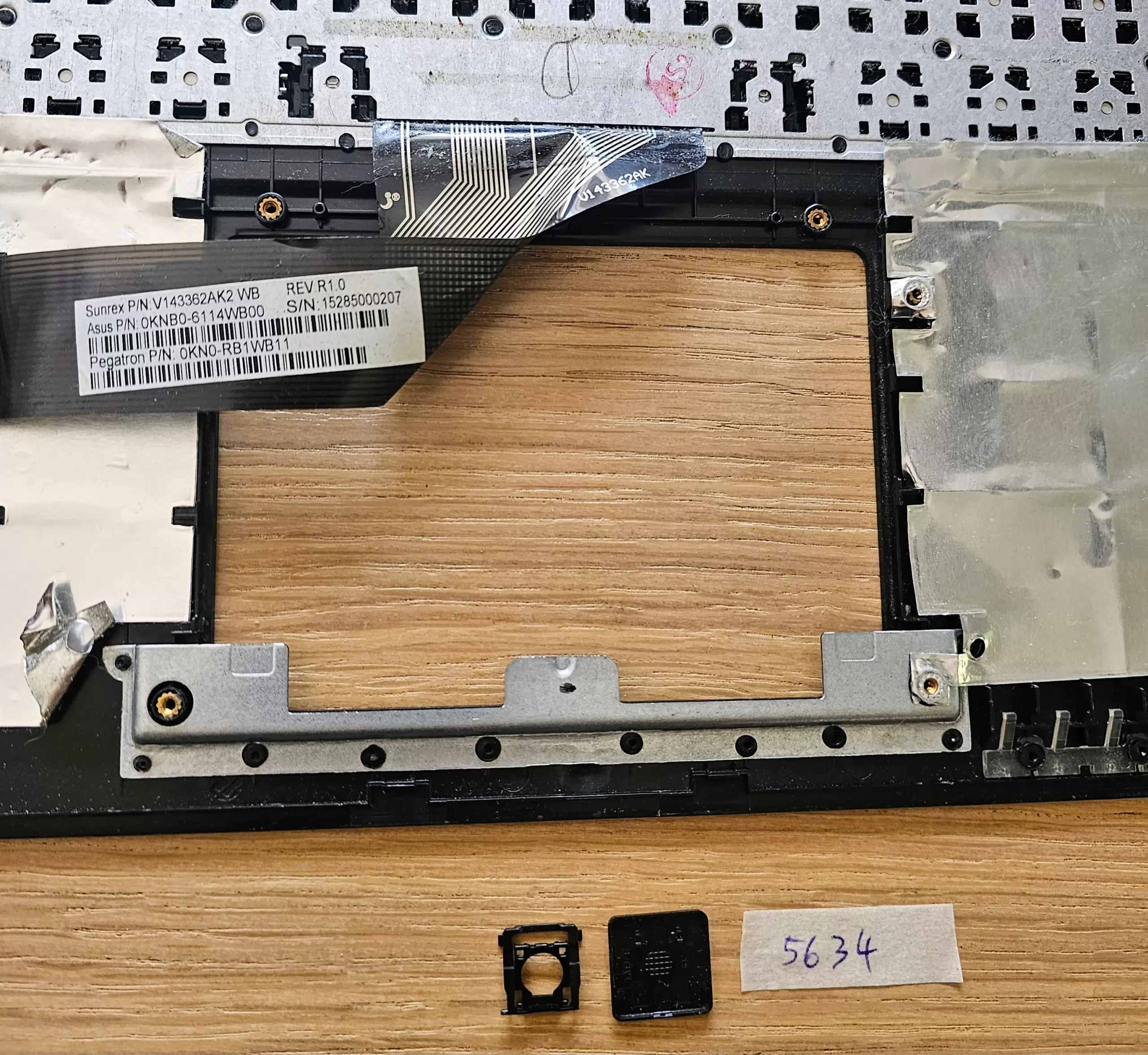 ASUS Keyboard Key Replacement - Non-Backlit (0KNB0-5600US00, 0KN1-291US12) - Image 2
