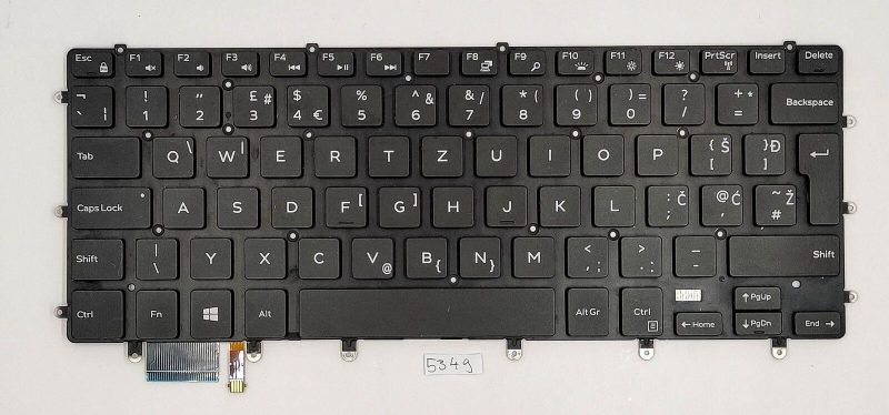 Dell Precision 5520 Keyboard 0VC22N – Genuine Replacement Part