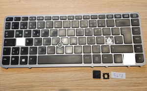 HP EliteBook 840 G1 G2 850 G1 G2 Keyboard Key Replacement (736658-001)