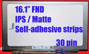 16.1" LCD Screen for Lenovo ThinkBook 16 G6 IPS Matte FHD 30-pin New