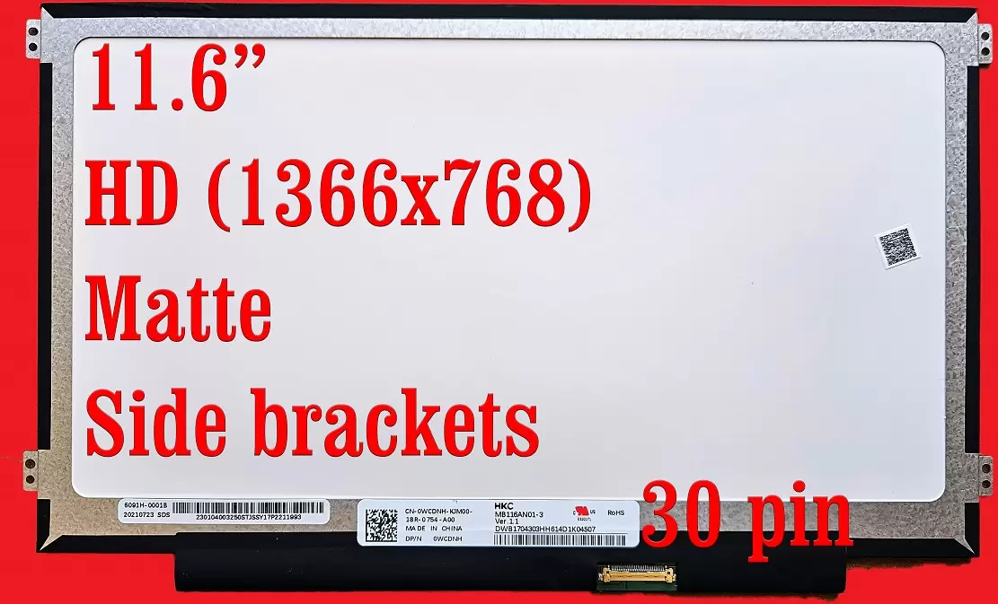 11.6" LCD Screen for Acer Aspire ES1-111 131 132 HD 1366x768 Matte LED New