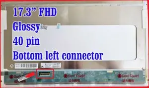 LTN173HT01 17.3" LCD Screen - 40 Pin, FHD 1920x1080, Glossy, New