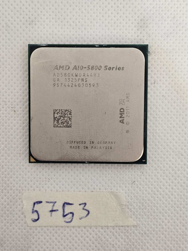 AMD A10-5800K Quad-Core 3.8GHz CPU - AD580KWOA44HJ Socket FM2 | Laptop Parts