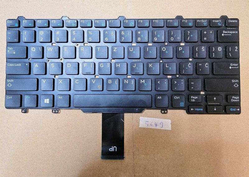 Dell Latitude 5480 14" Genuine US Keyboard 94F68 PK1313D1A00 OEM