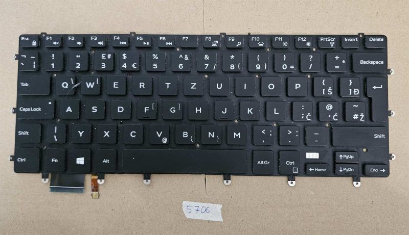 Genuine Dell Precision 5510 Laptop Keyboard – Backlit – OEM Replacement – Fast Shipping