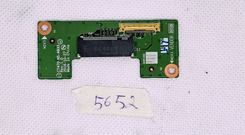 Lenovo ThinkPad L490 20Q6-S87900 NVMe Adapter Board NS-A933 - Genuine Laptop Part