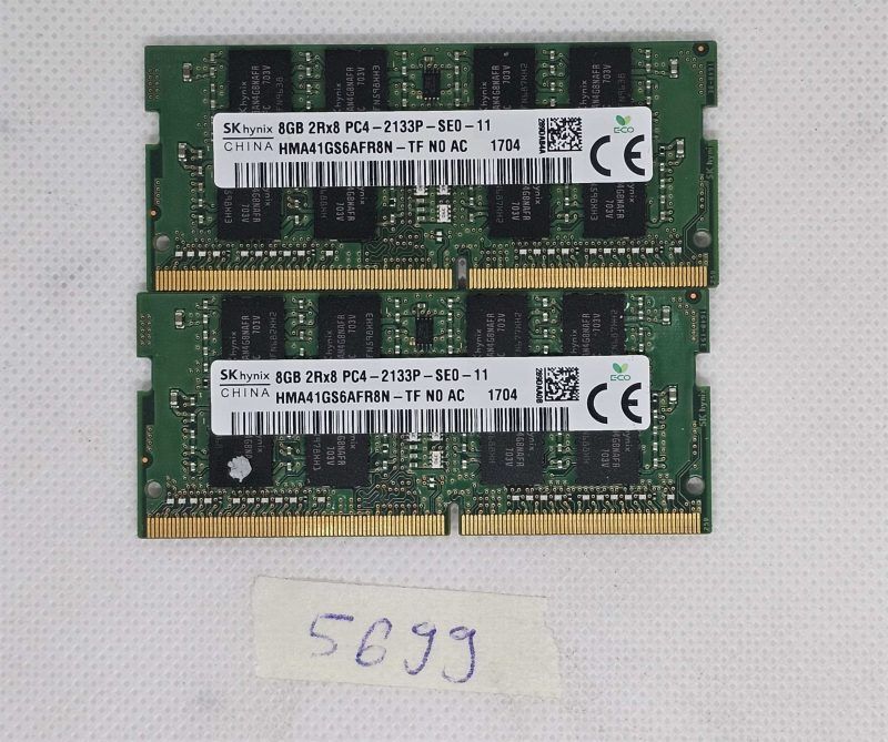 SK Hynix 8GB 2Rx8 PC4-2133P SE0-11 DDR4 Laptop RAM | 2133MHz SODIMM Memory