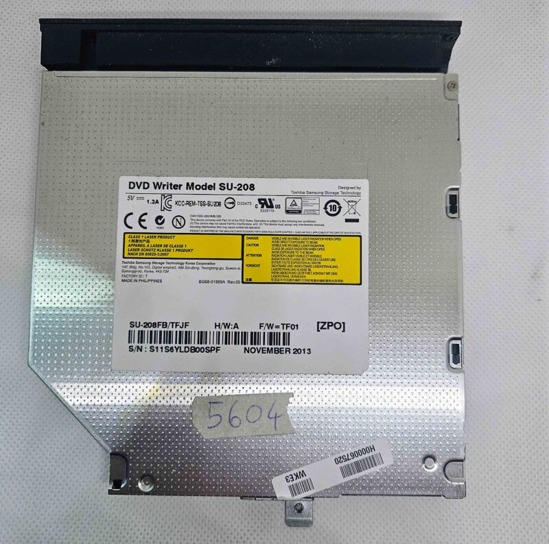 Toshiba Satellite C50D-A-133 DVD Writer SU-208 – Genuine Laptop Optical Drive