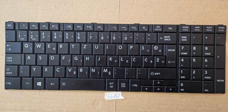 Toshiba Satellite C50D-A-133 Keyboard MP-11B96YU-528B – Genuine Laptop Part