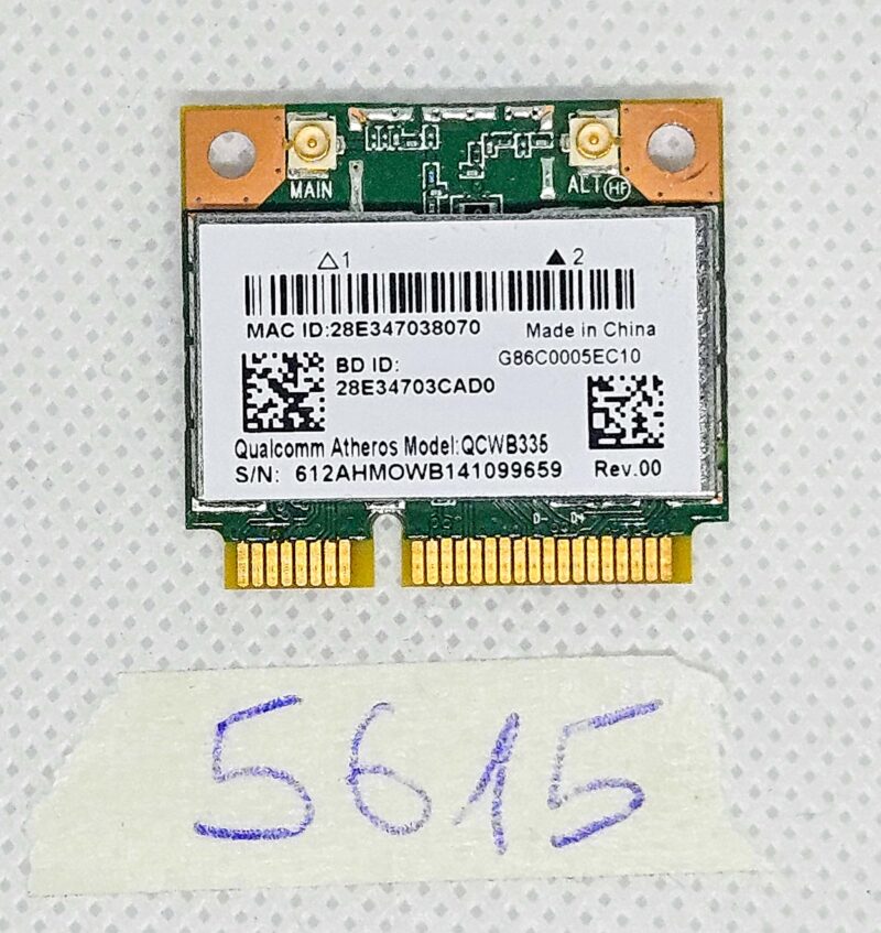 Toshiba Satellite C50D-A-133 Wi-Fi Card QCWB335 – Genuine Laptop Part