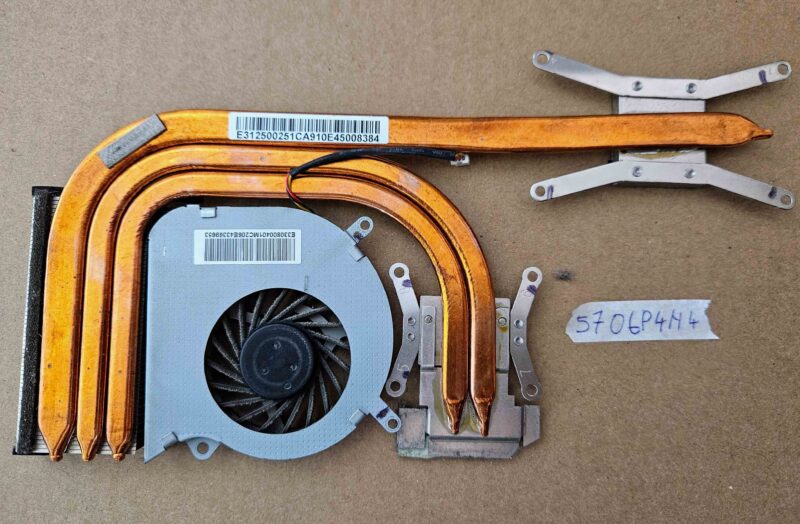 MSI GE60 2PC Apache CPU Fan & Heatsink – Genuine Laptop Cooling Solution