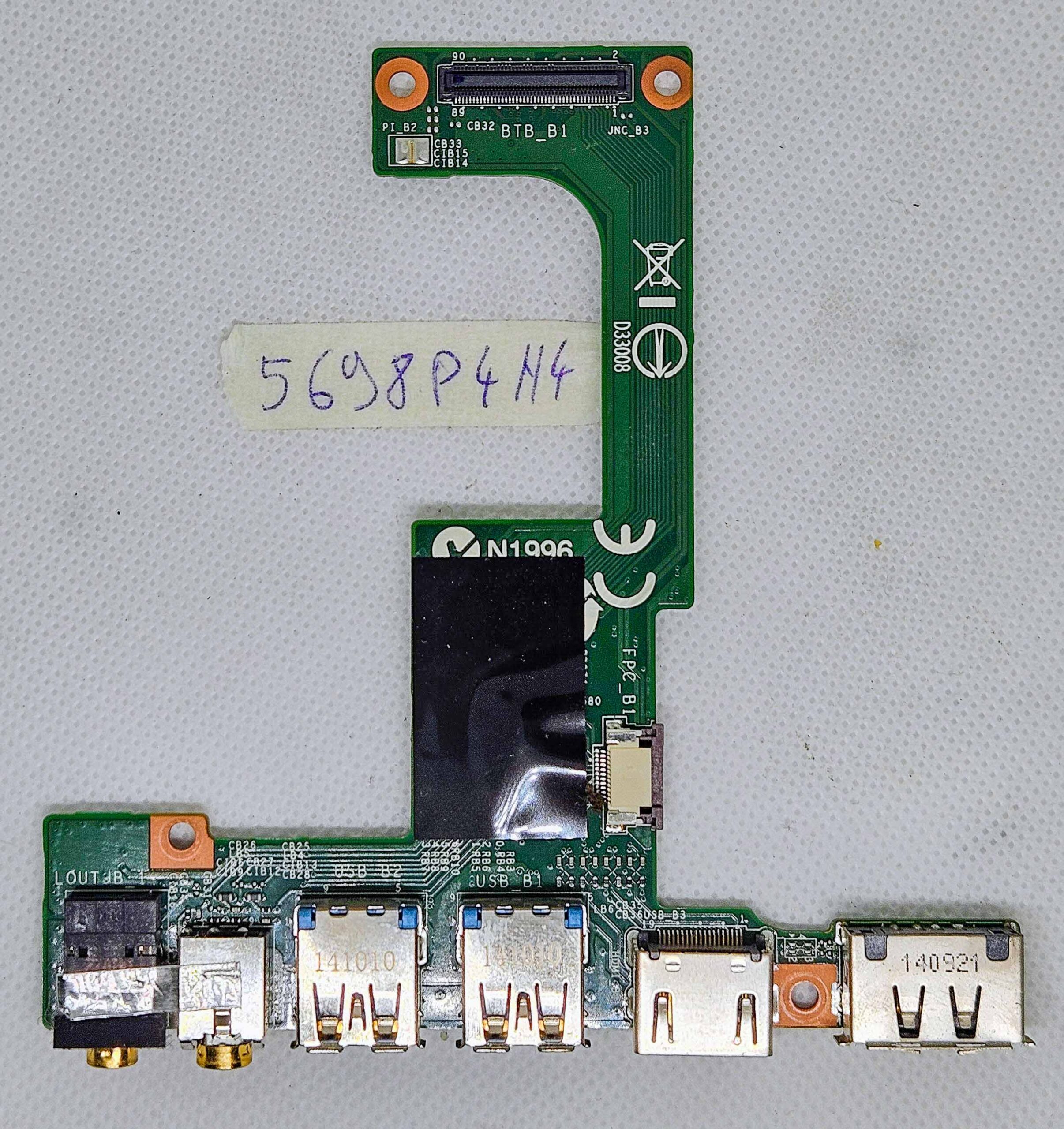 MSI GE60 2PC Apache USB Audio Board – Genuine Laptop Replacement Part £ ...