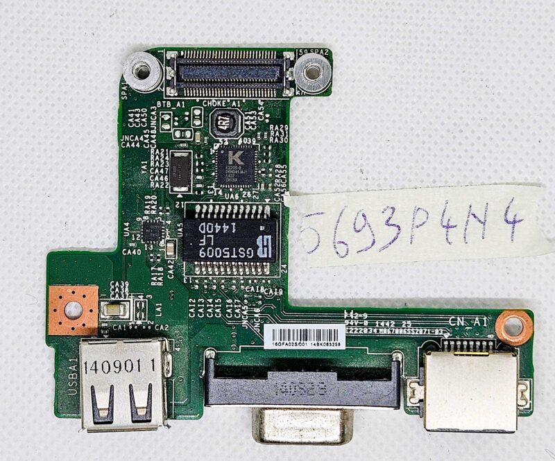 MSI GE60 2PC Apache USB VGA LAN Port Board MS-16GFA – Genuine Laptop Part