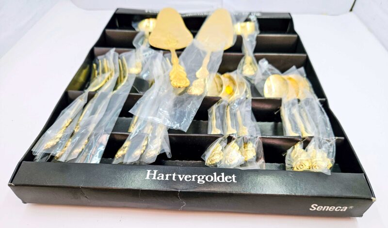 hartvergoldet seneca set