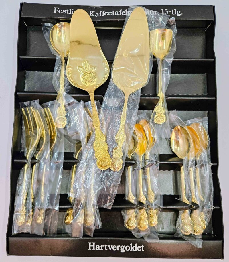 hartvergoldet seneca set