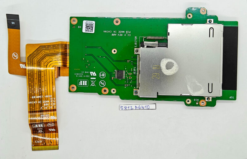 Dell Rugged 5424 0P4N28 Card Reader Board – Genuine Laptop Part for SD/MicroSD Slot - Image 2