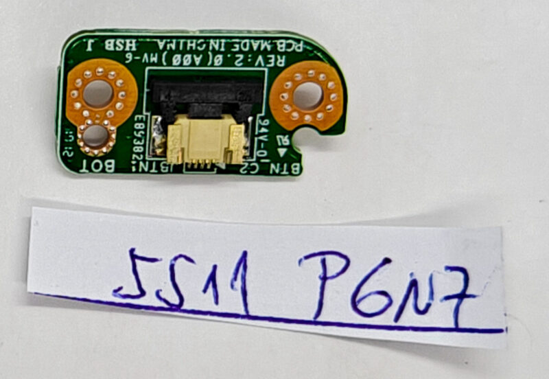 Dell Rugged Extreme 7204 7214 Internal Power Button Board Tested Working
