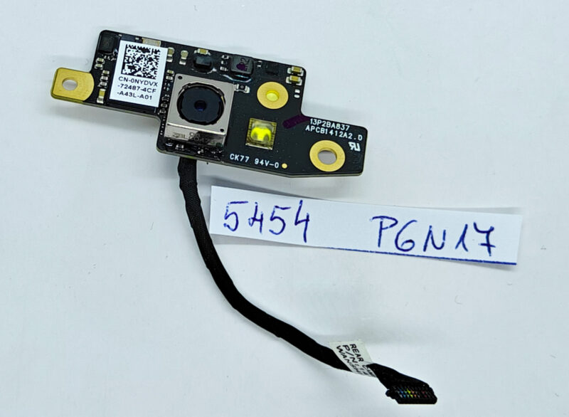 Used Dell Latitude 12 7204 Rugged Extreme NYDVX Webcam Module Tested