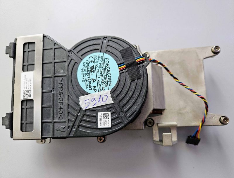 Dell OptiPlex 390 790 990 9010 SFF CPU Fan CN-0J50GH Genuine Cooling Part