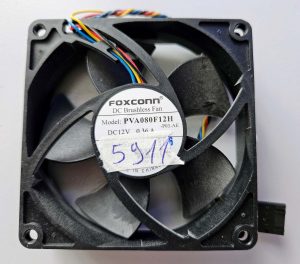 Foxconn 12V 5-Pin Laptop Cooling Fan – Compact 3.15 – Genuine Laptop Part
