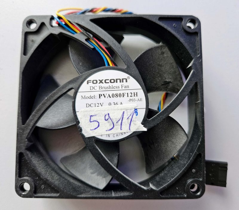 Foxconn 12V 5-Pin Laptop Cooling Fan – Compact 3.15 – Genuine Laptop Part