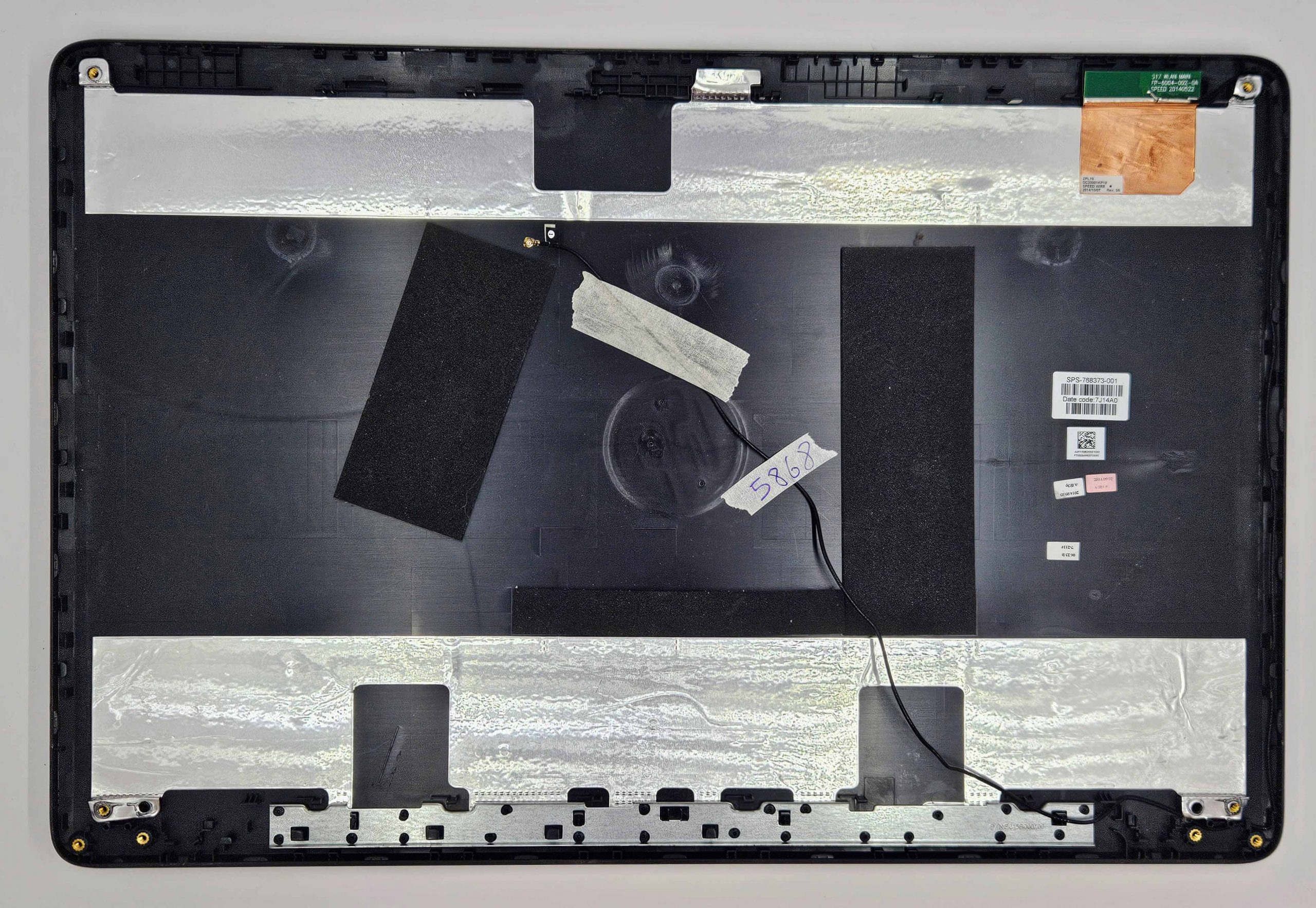 HP ProBook 470 G2 17.3″ LCD Back Cover Shell 768373‑001 – Genuine Laptop Part - Image 2