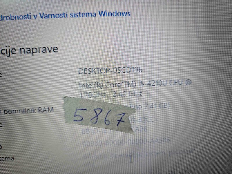 HP ProBook 470 G2 Laptop Motherboard 768399-001 w/ i5-4210U CPU Tested - Image 2