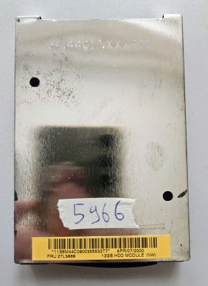 IBM 12GB 4200RPM ATA-66 2.5" Laptop Hard Drive for ThinkPad 390X