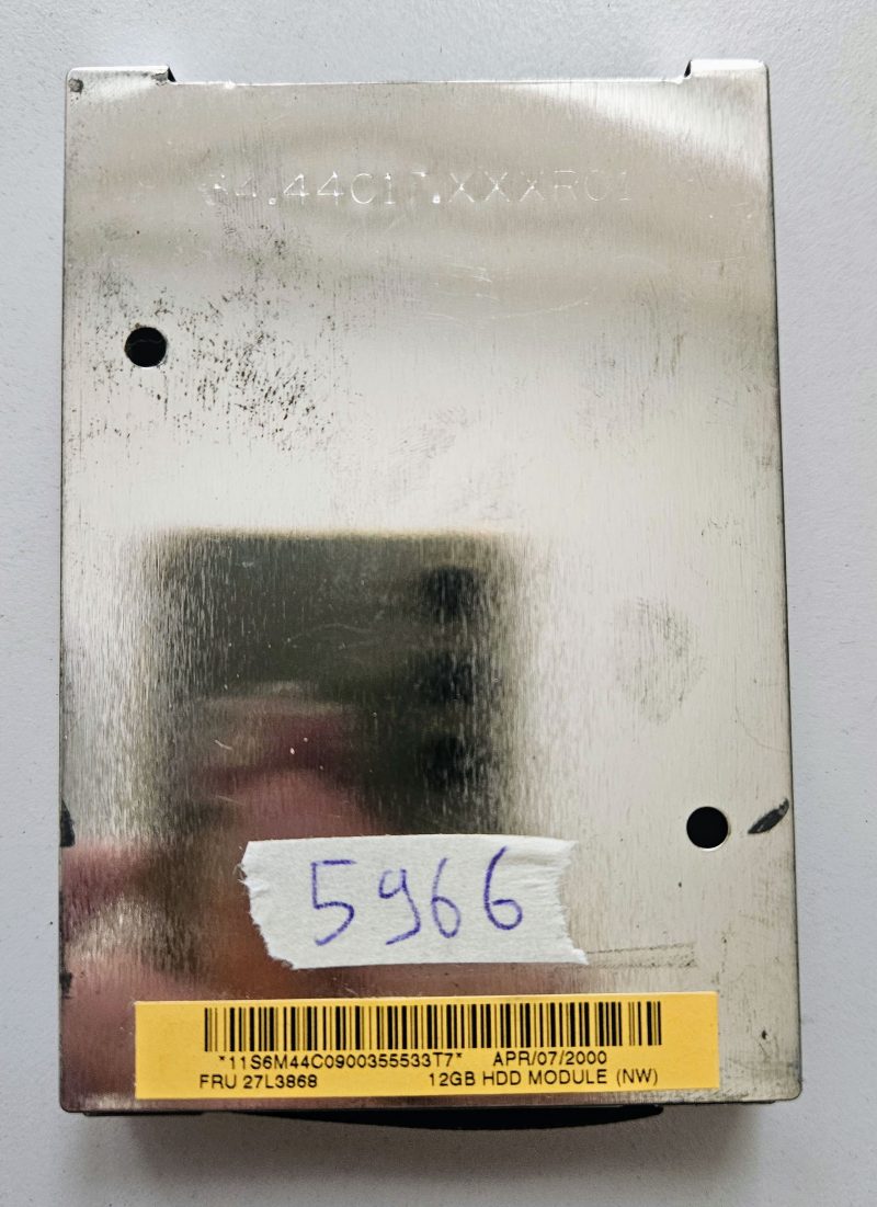 IBM 12GB 4200RPM ATA-66 2.5" Laptop Hard Drive for ThinkPad 390X