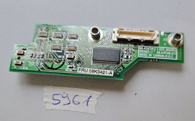 IBM ThinkPad 390X LVDS Board 08K3421 Genuine Laptop Part - Tested, Original
