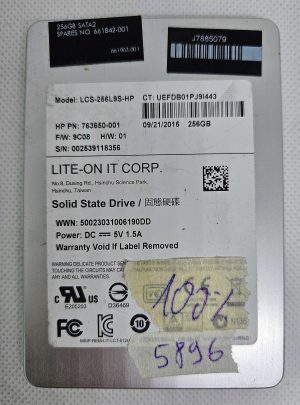 LCS-256L9S-HP 256GB SSD – 100% Health – Tested – Genuine Laptop Part