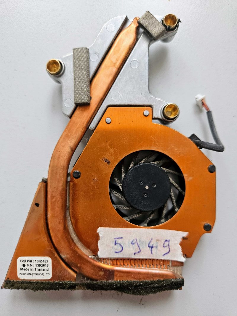 Lenovo ThinkPad R51 CPU Fan & Heatsink FRU 13N5182 Genuine Laptop Parts