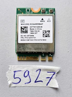 RTL8822CE WiFi Bluetooth 5.0 NGFF Card 867Mbps FRU 02HK703 for Lenovo E460