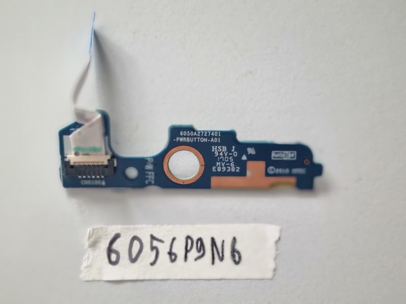 HP EliteBook 745 G3 840 G3 Power Button Board w/ Cable 821169-001 Laptop Parts