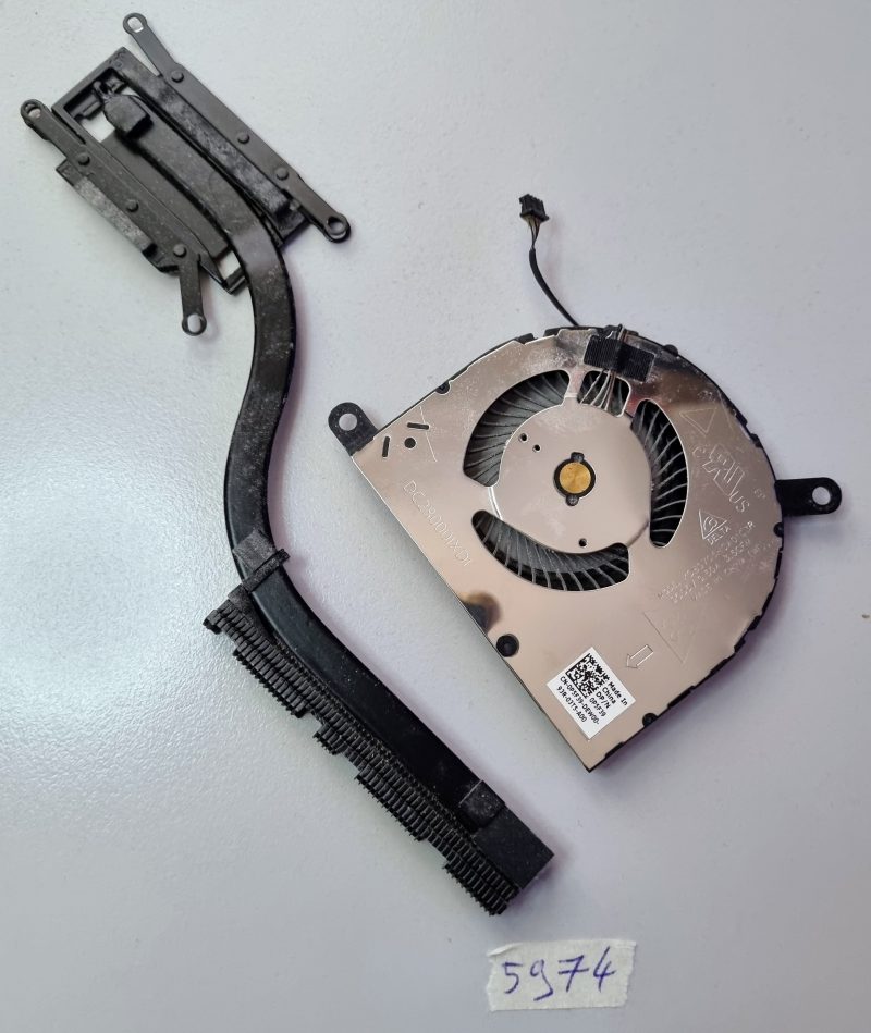Genuine Dell Latitude 5480 5490 CPU Cooling Fan & Heatsink P5F39 Laptop Parts
