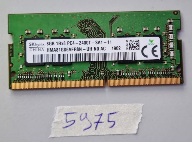 Genuine Dell Latitude 5480 5490 RAM 8GB DDR4 PC4-2400T Laptop Memory Module