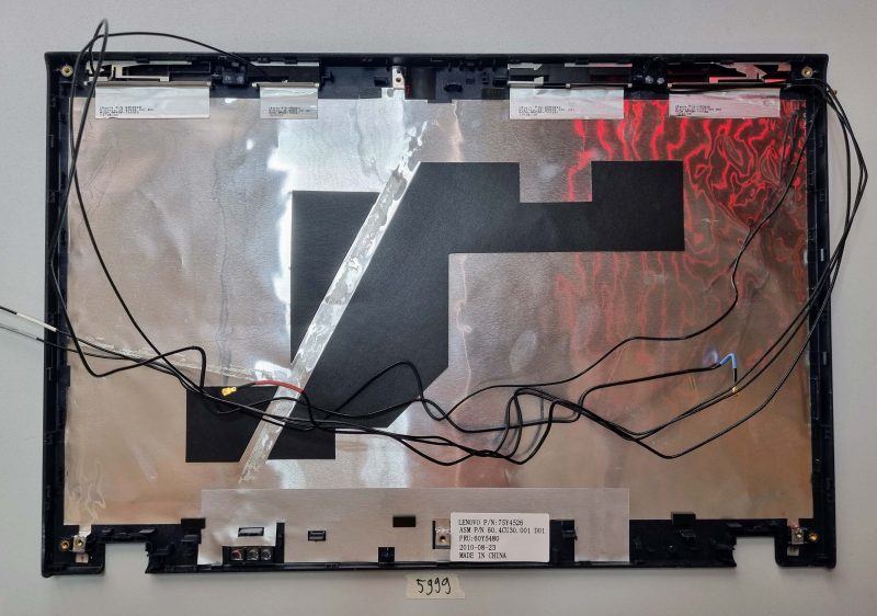 Genuine Lenovo ThinkPad T510 W510 LCD Back Cover 75Y4526 Replacement Laptop Part - Image 2