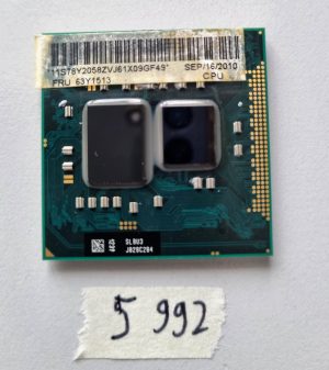 Intel Core i5-520M 2.40GHz 3MB Cache PGA988 Dual Core CPU Processor 63Y1513 – Laptop Parts