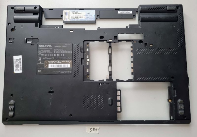 Lenovo ThinkPad T510 Bottom Lower Case 60.4CU10.003 Laptop Parts Original