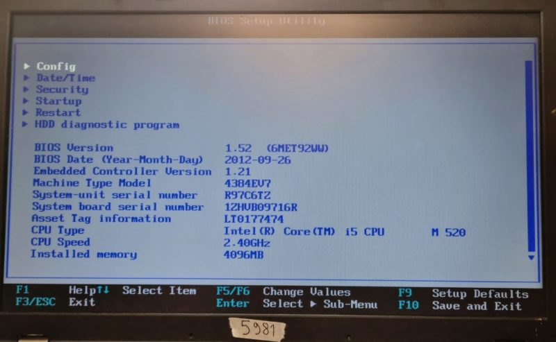 Lenovo ThinkPad T510 Motherboard Intel Core i5 M520 | 48.4CU39.031 / 63Y1870 / 48.4CU03.031 - Image 2