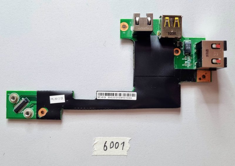Lenovo ThinkPad T510 T510i W510 USB RJ45 Ethernet LAN I/O Board 63Y2125 Laptop Parts