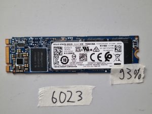 Toshiba NVMe M.2 2280 SSD 256GB KSG60ZMV256G TW-0VFR5T 93% Health Laptop Parts