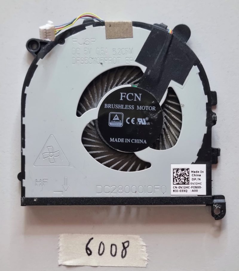VJ2HC TK9J1 CPU GPU Cooling Fan for Dell XPS 15 9560 Precision M5520 Laptop Parts